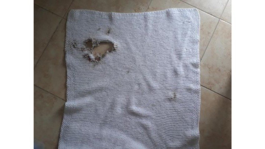 Tiraron un petardo y cayó en la cuna de un bebé